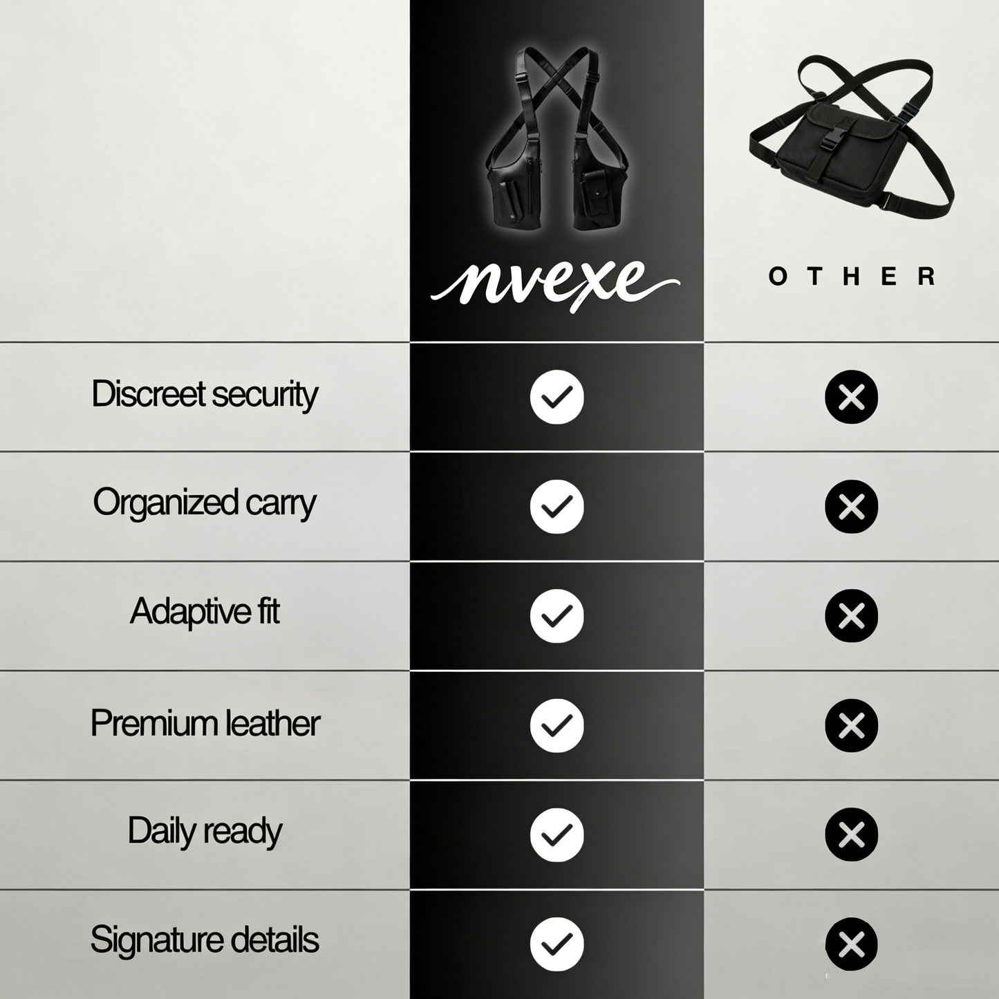 Nvexe - Premium Leather Shoulder Bag